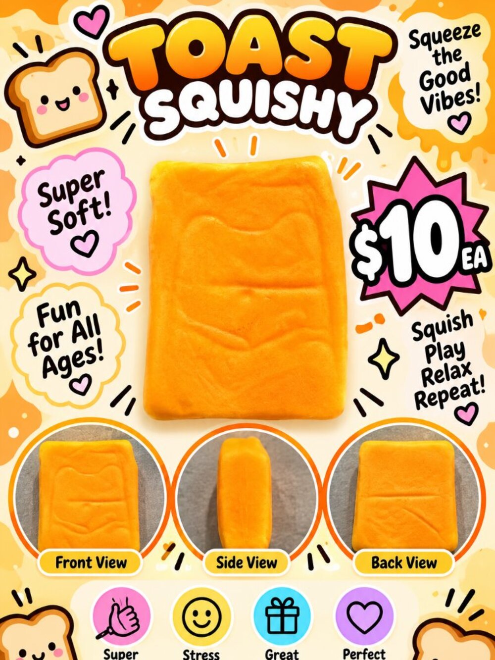Toast squishy